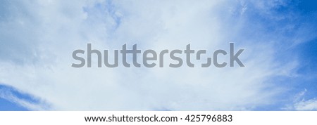 Clouds in the blue sky with cloud abstract background.white fluffy clouds in the blue sky