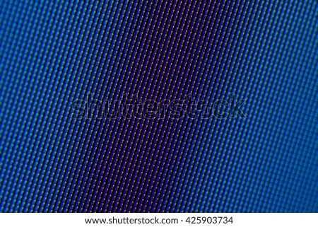 Closeup pixels of LCD TV screen