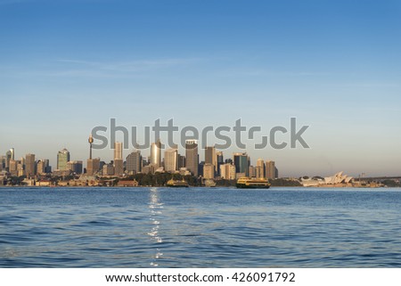 Sydney Harbor Sunrise, Australia