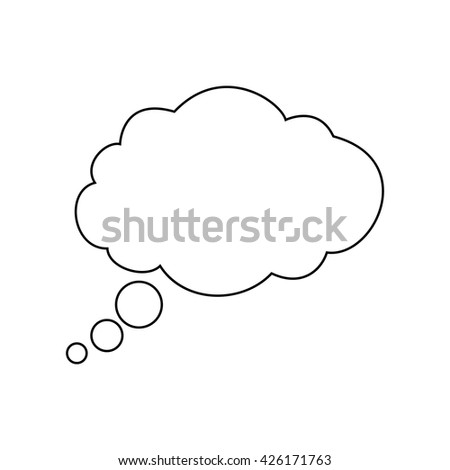 Chat Cloud Icon Royalty-Free Stock Photo #426171763