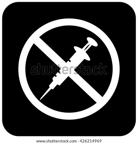 No drugs sign