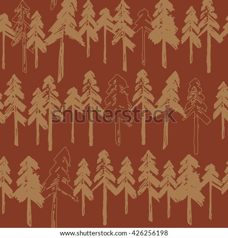 Decoration paper tree pattern