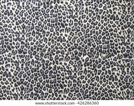 Leopard fabric background
