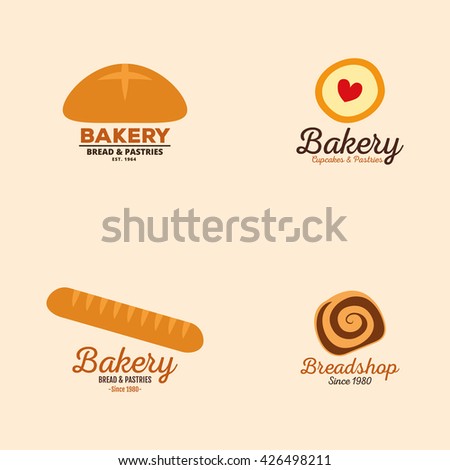 Delicious bakery labels