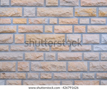 stone wall from sandstone