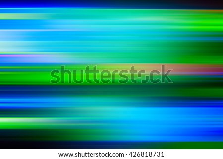 Motion blur, LCD screen as abstract technology background.