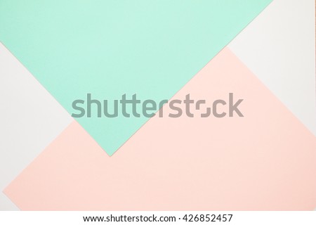 Colorful of soft pink and green paper background. Royalty-Free Stock Photo #426852457