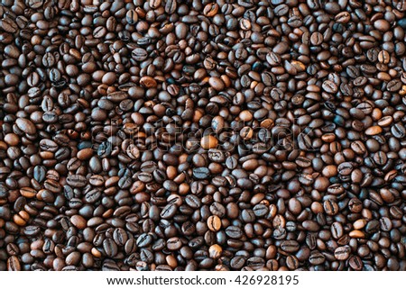 coffee bean texture