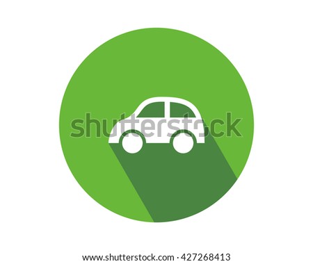 green car silhouette drive vehicle automotive image vector 1
