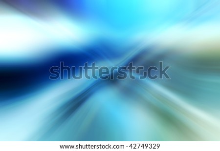 Abstract blurry background in blue tones.