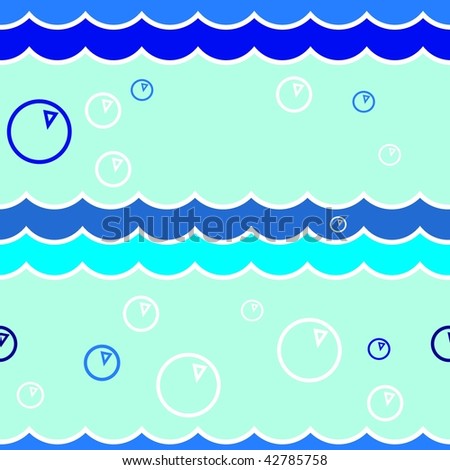 Seamless ocean or sea water background