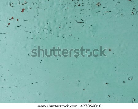 Dirty green metal plate texture background