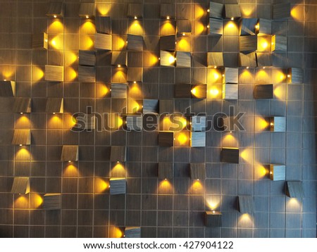 wall abstract lighting