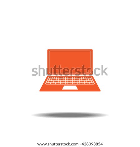 Laptop Computer Single Icon
