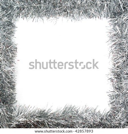 New Year Frame. Element of design. Royalty-Free Stock Photo #42857893