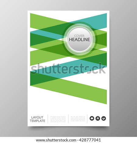 Business annual report cover template design.Geometric line abstract background.Layout in A4 size
