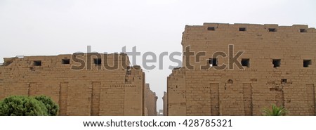 Karnak temple in Luxor City, Egypt