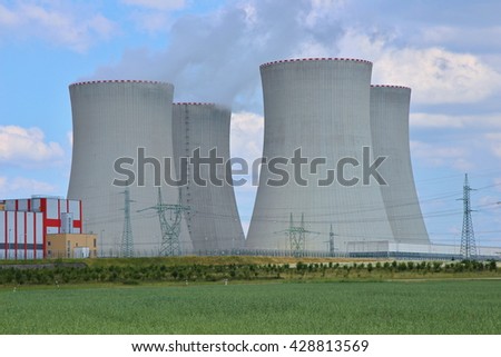 nuclear power plant Temelin, Czech republic, Europe