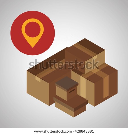 Delivery design. shipping  icon. White background 
