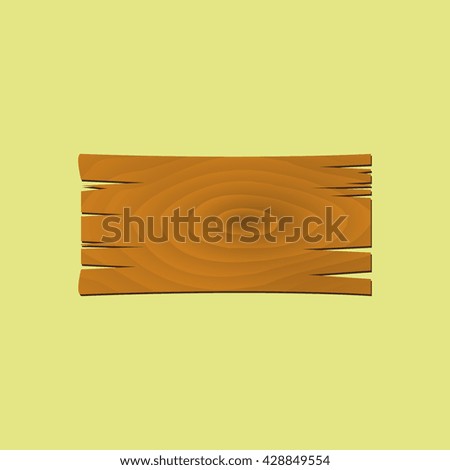 Wooden texture. Flat illustration.