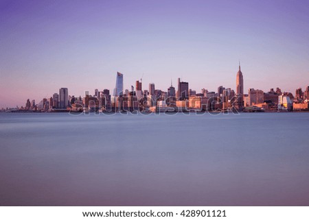 Skyline of New York City 
