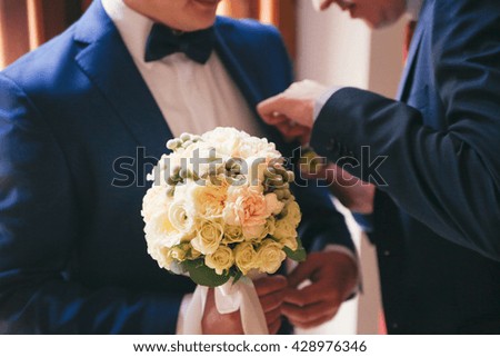 nice wedding bouquet