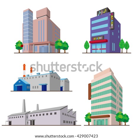 Buildings Royalty-Free Stock Photo #429007423