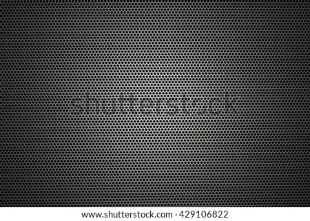 Speaker grille texture Royalty-Free Stock Photo #429106822