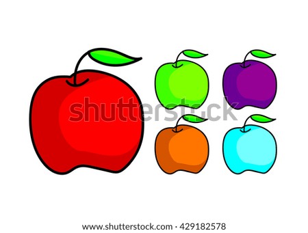 apple - vector illustration