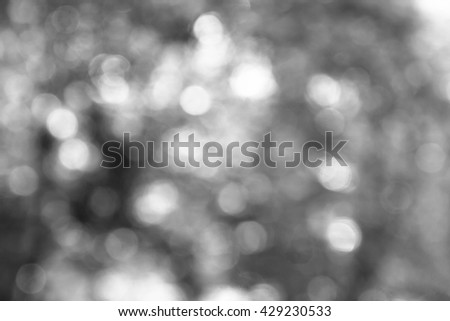 Abstract bokeh background  from tree,Hope concept