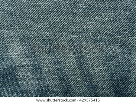 Blue jeans cloth texture. Background and texture for design