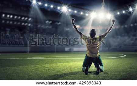 He is the champion Royalty-Free Stock Photo #429393340