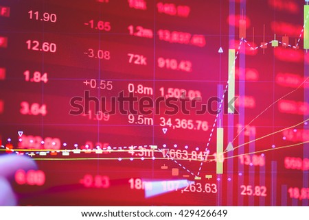Data analyzing in trading market with pen. Working set for analyzing financial statistics and analyzing a market data. Data analyzing from charts and graph to find out the result.