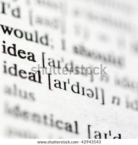 Dictionary definitions of powerful business words and phrases