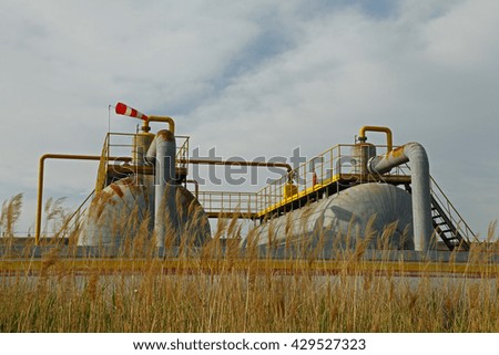 The oil tank