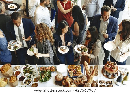 Food Catering Cuisine Culinary Gourmet Buffet Party Concept Royalty-Free Stock Photo #429569989