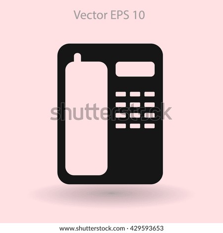 telephone vector icon