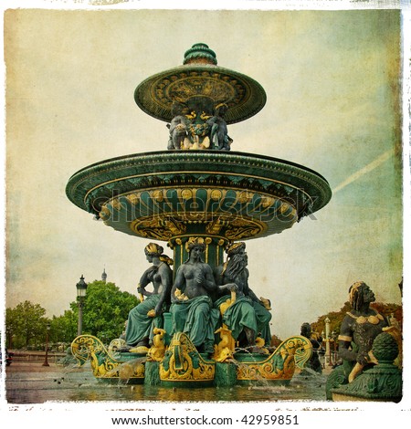 Parisian details - vintage series
