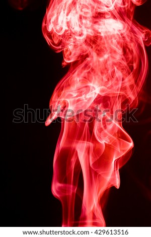 Red Smoke abstract background graphics.