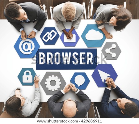 Browser Internet Software Information Webpage Concept