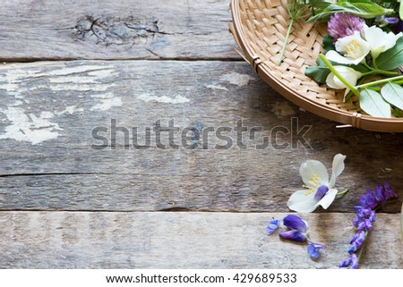 Herbal flowers