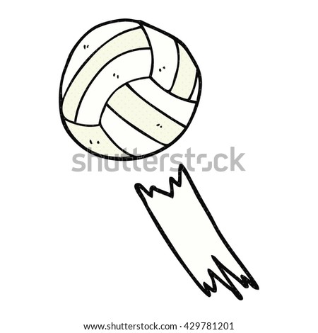 freehand drawn cartoon soccer ball