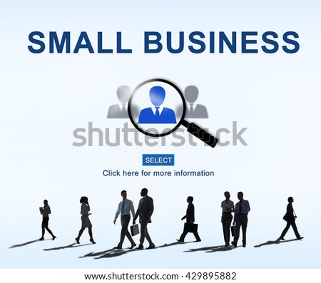 Small Business Information Development Niche Concept