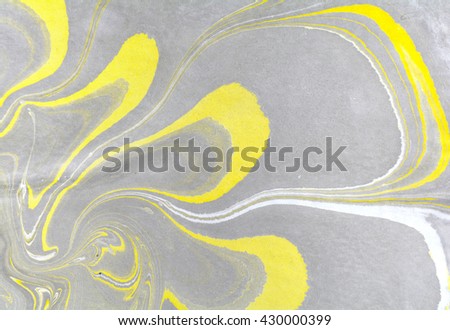 Ink texture watercolor hand drawn marbling illustration, abstract background, ebru print. Ethnic marble abstract pattern. Ebru artwork texture, exotic background. Traditional Turkish technique.