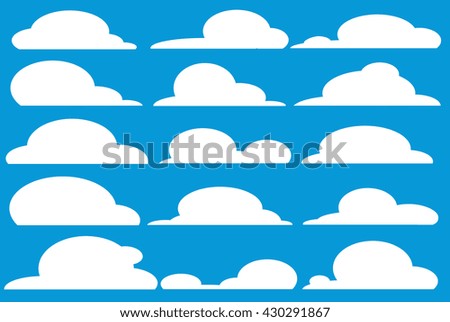 cloud cartoon art vector 