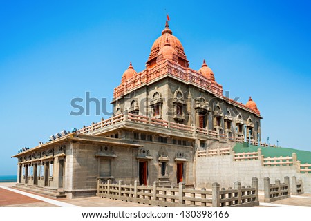 Vivekananda Rock Memorial in Kanyakumari, India Royalty-Free Stock Photo #430398466