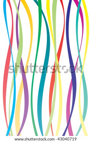 Abstract colorful stripes background raster. Also available in vector.