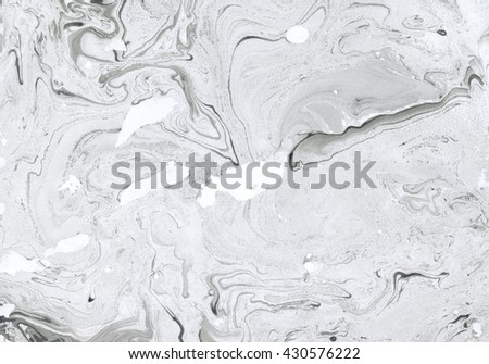 Ink marble texture.Marble texture abstract background with gray scale Royalty-Free Stock Photo #430576222