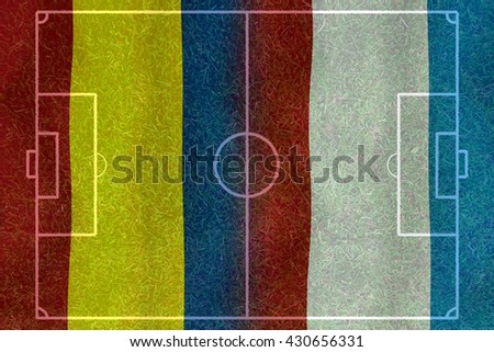 Soccer Euro 2016 ( Football )  France and Romania,France and Romania,France,Romania