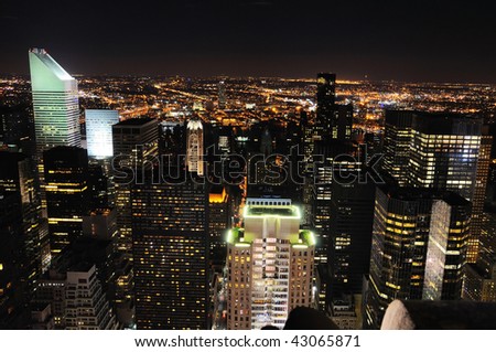 Midtown Manhattan at Night